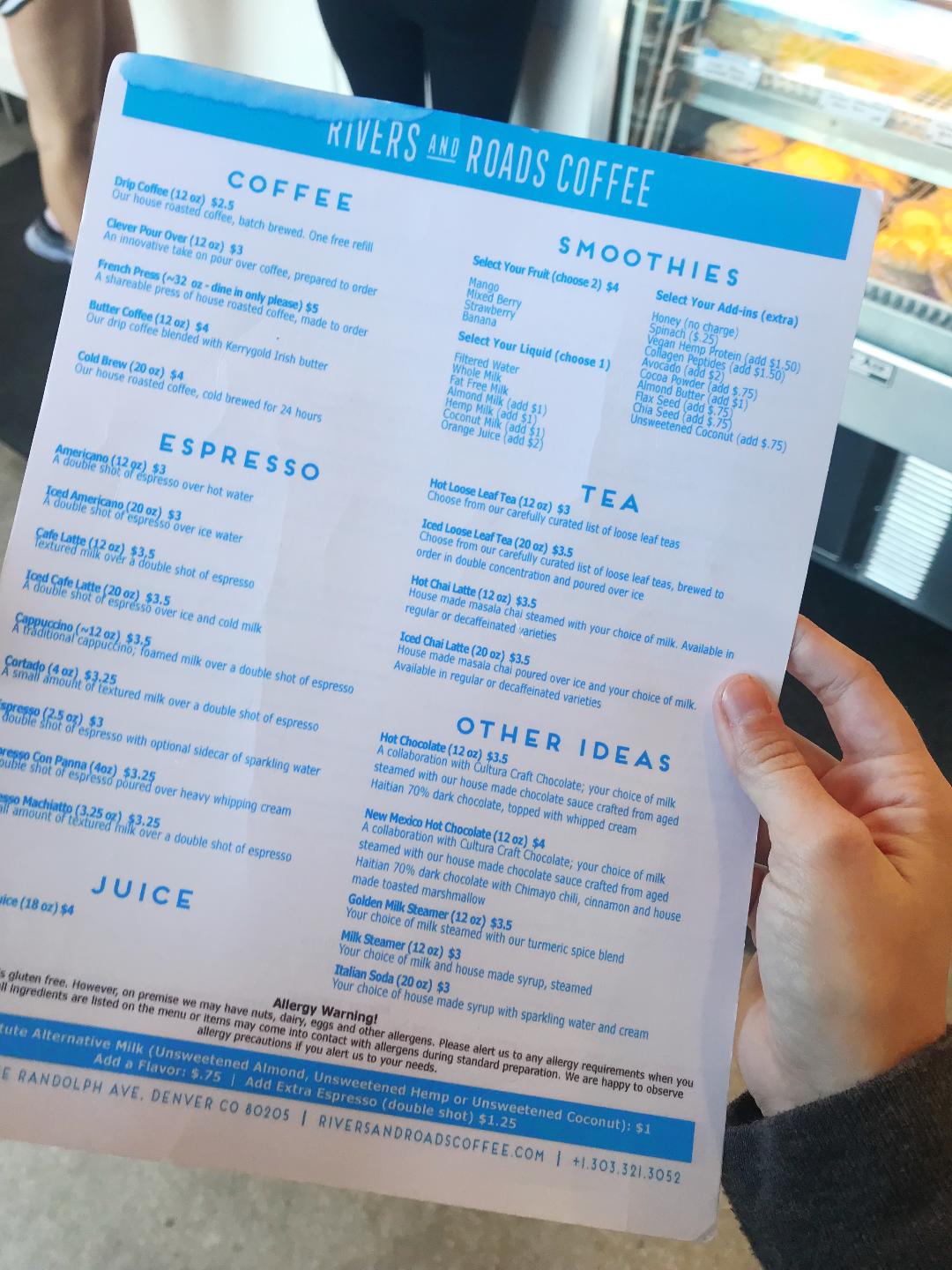 Rivers &amp; Roads Coffee 1